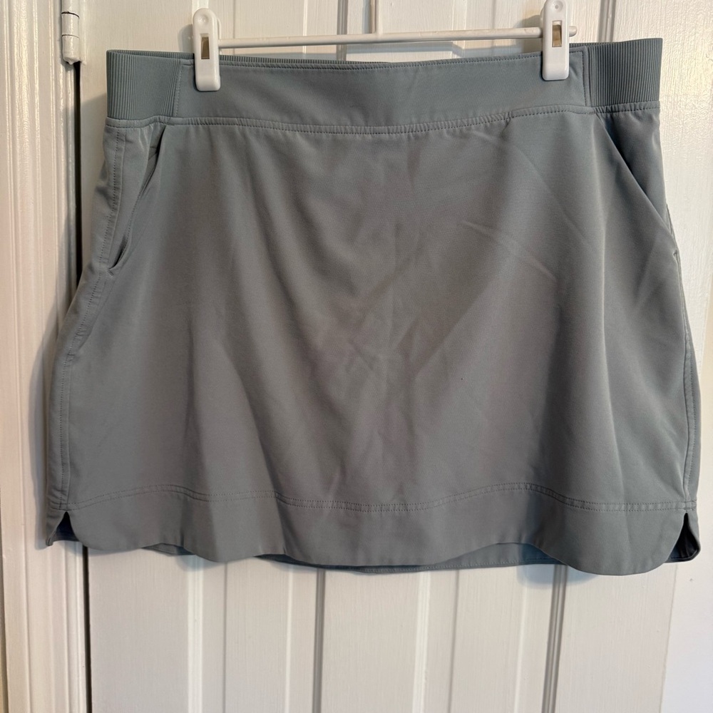 Gray Blue Skort